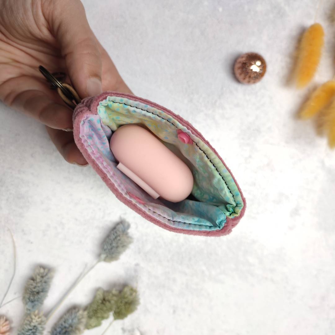 Cord Airpod Tasche "Pastell"