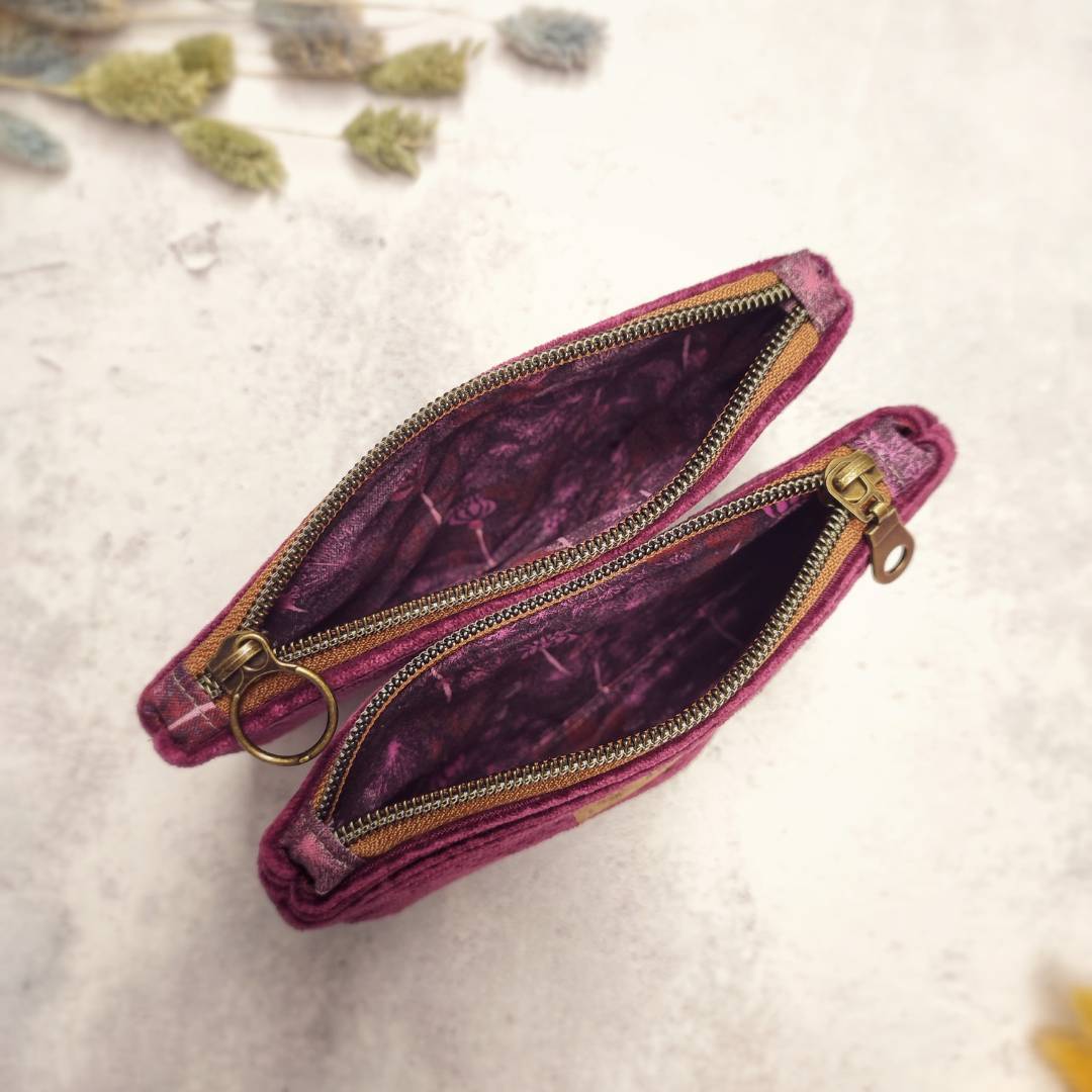 Cord Täschchen "Beere"