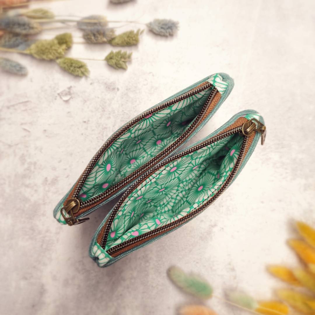 Cord Täschchen "Geometrie"