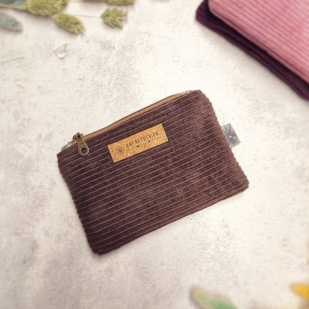 Cord Täschchen "Pusteblume"