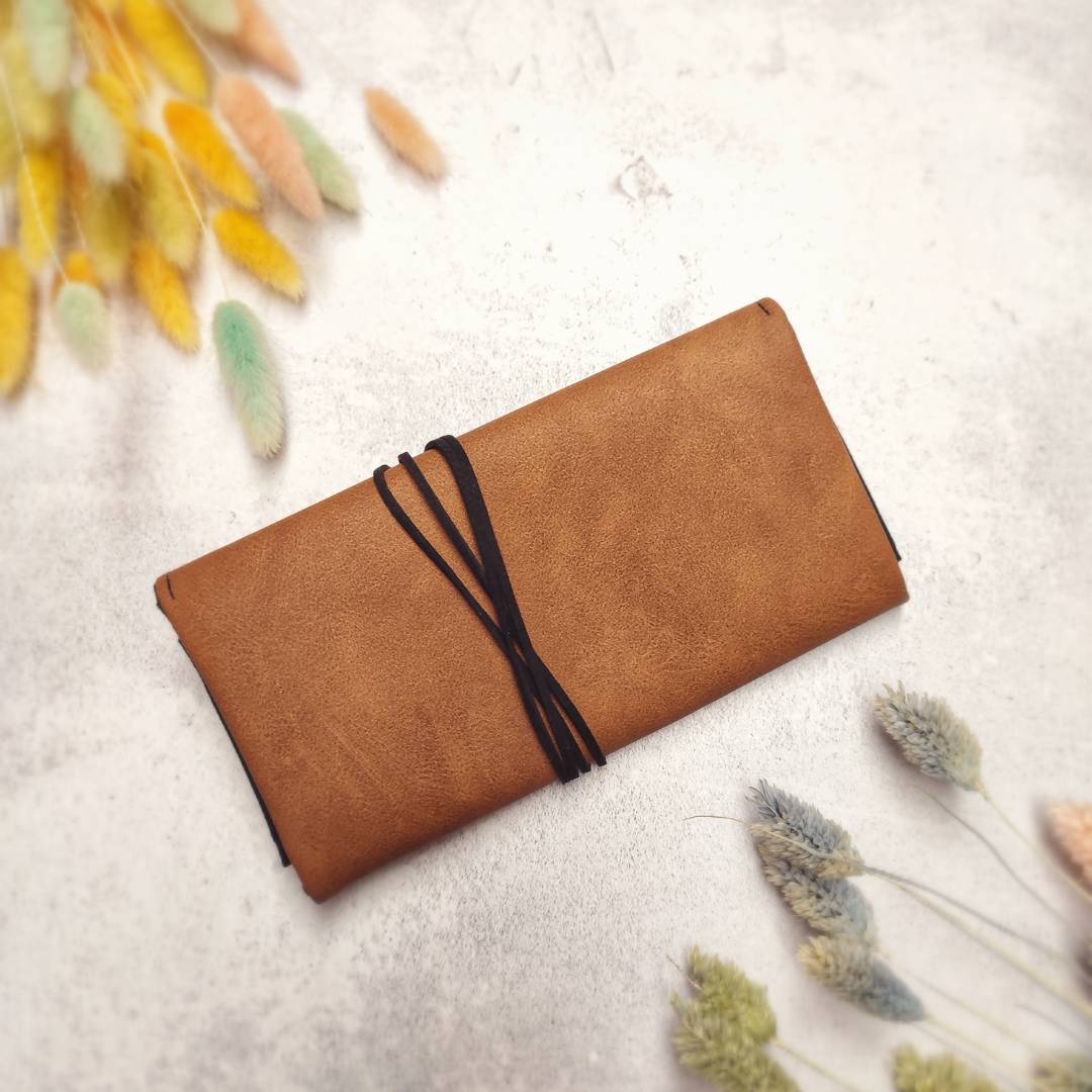 Mandala Geldbörse "Teak"