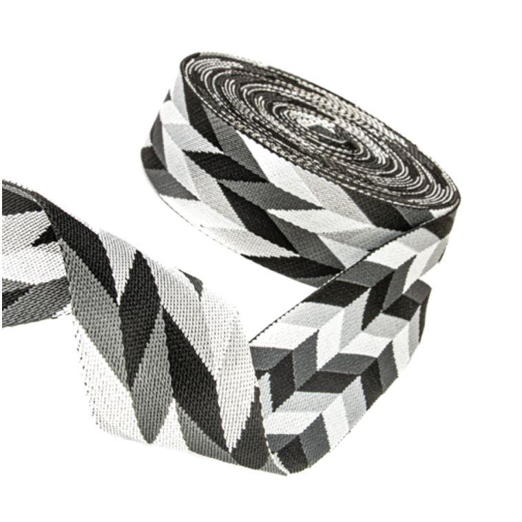 Taschengurt 50mm (Schwarz Grau)