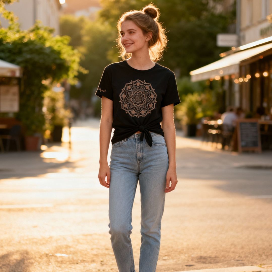 Unisex T-Shirt "Breathe. Stretch. Repeat."