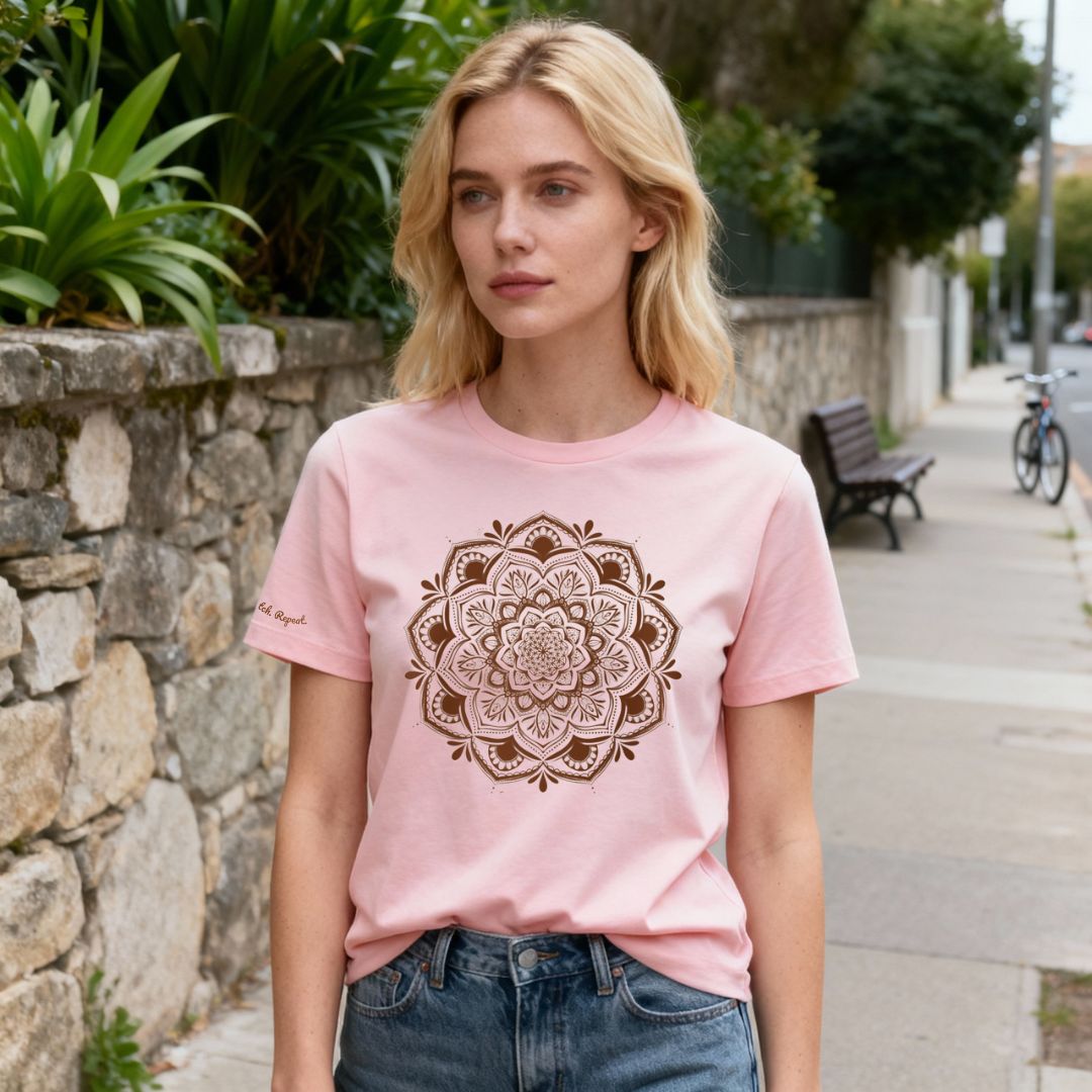 Unisex Bio T-Shirt "Breathe. Stretch. Repeat.“