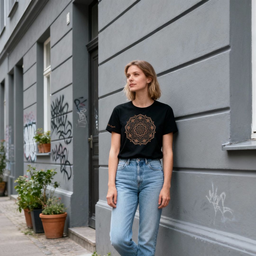 Unisex Bio T-Shirt "Breathe. Stretch. Repeat.“