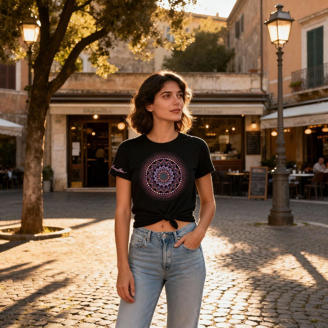 Unisex T-Shirt "Just breathe."