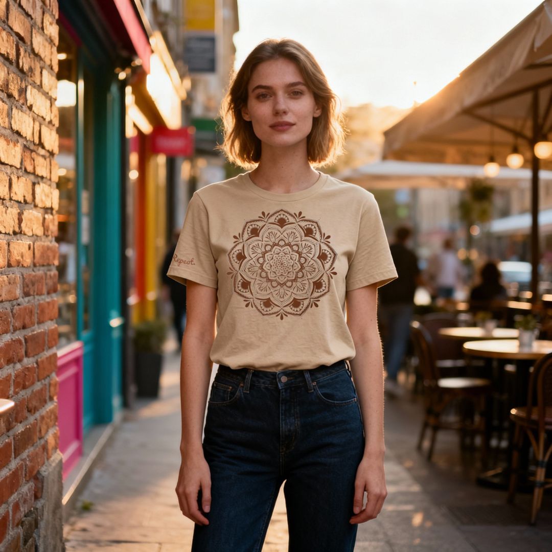 Unisex T-Shirt "Breathe. Stretch. Repeat."