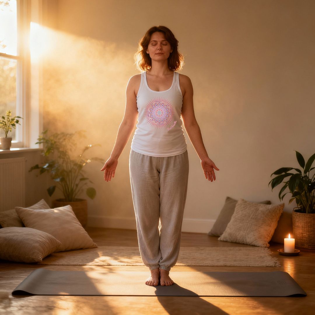 Mandala Tanktop "Just breathe"
