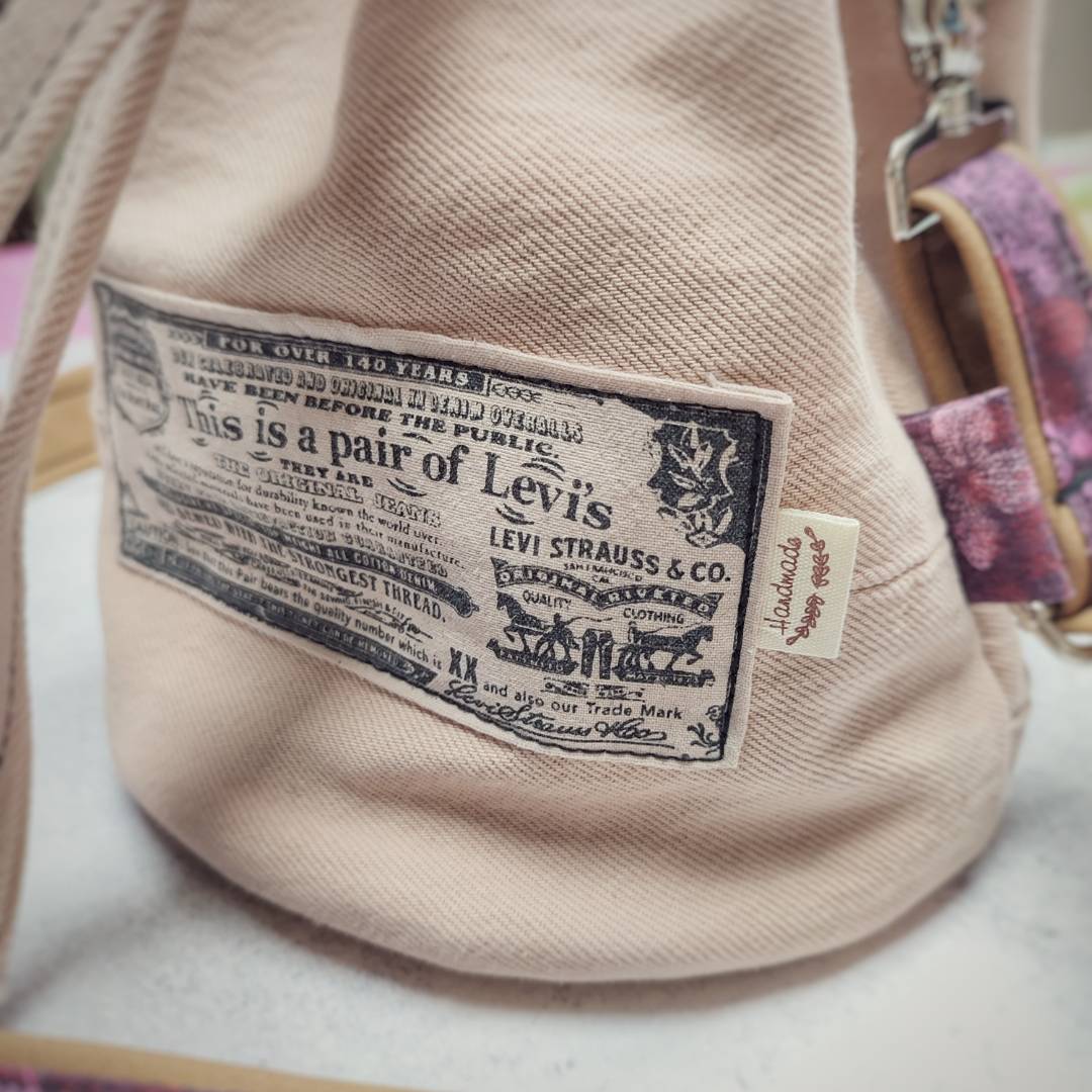 Upcycling Mini Seesack "Rosa"