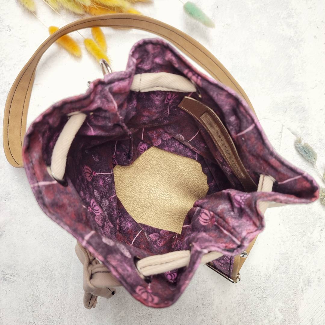 Upcycling Mini Seesack "Rosa"