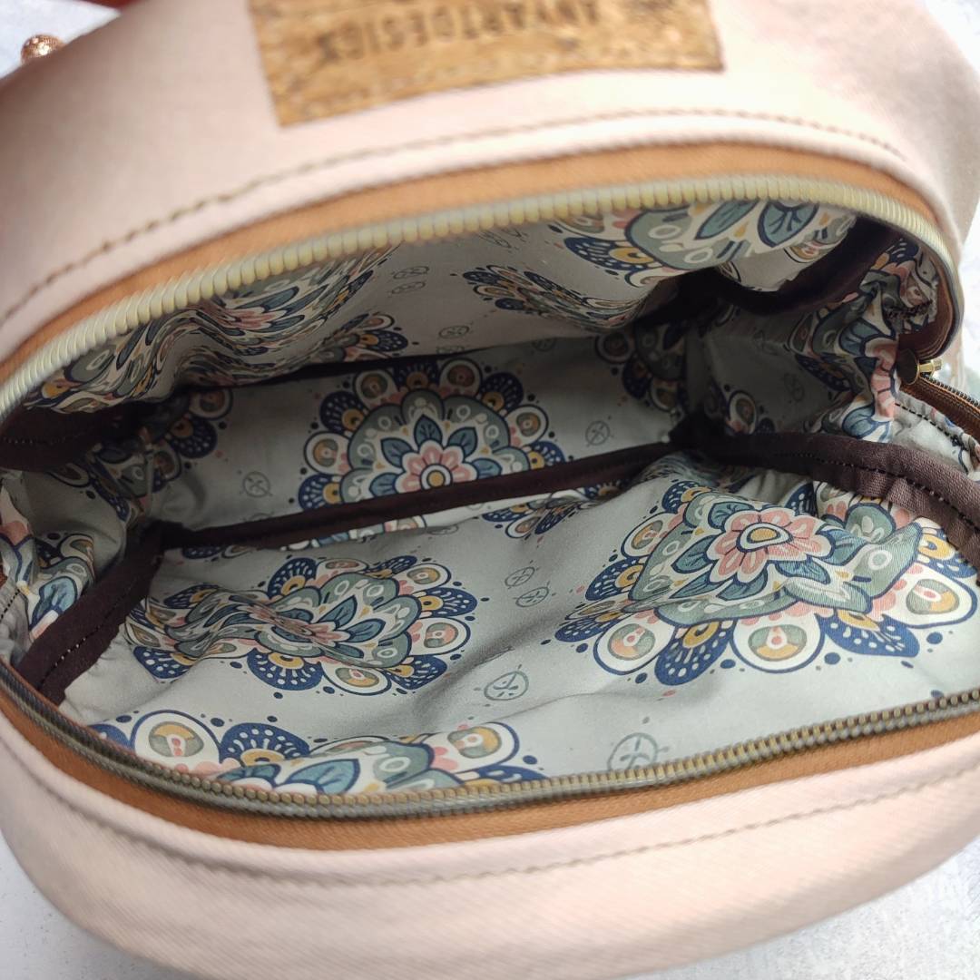 Upcycling Jeans Rucksack "Rosa"
