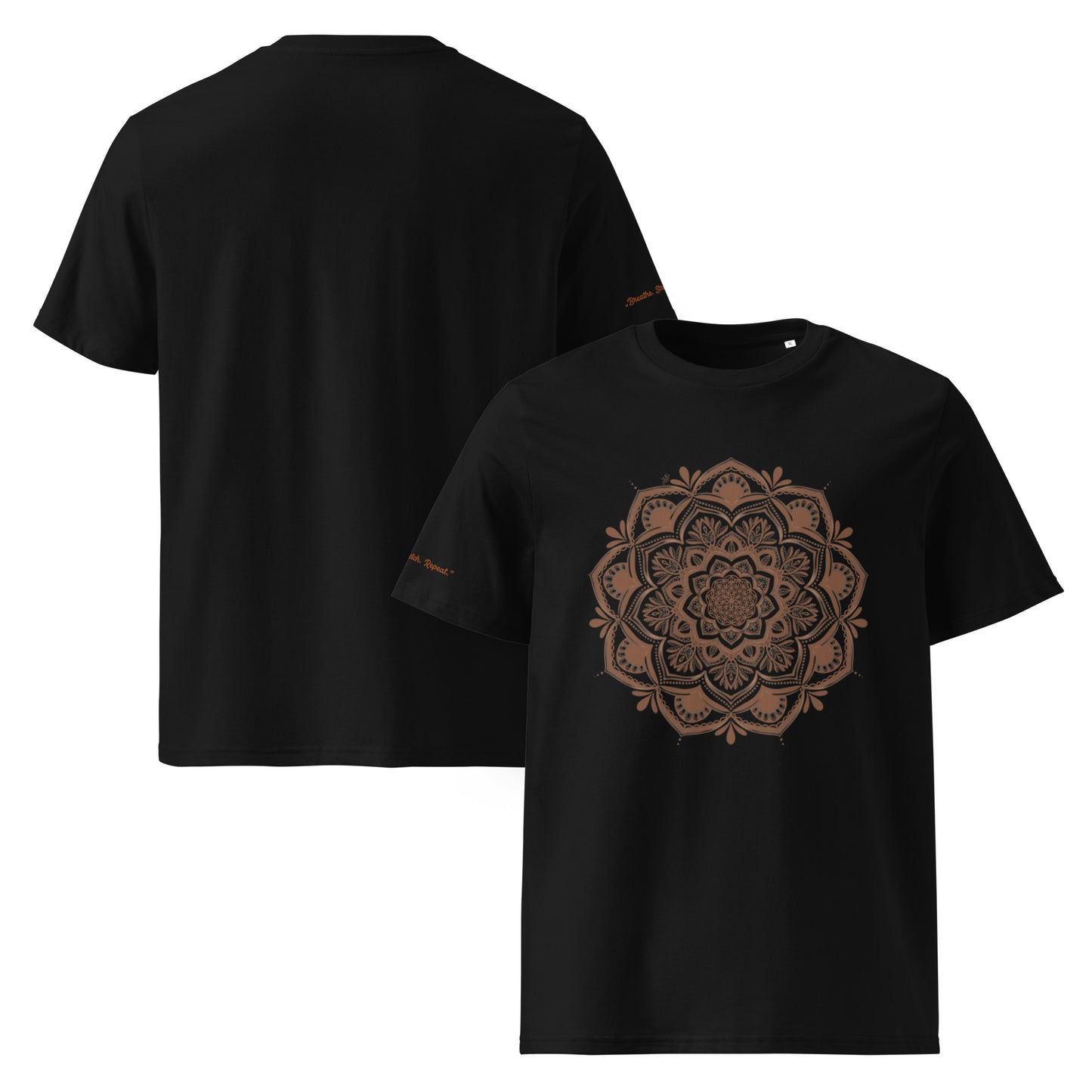Unisex Bio T-Shirt "Breathe. Stretch. Repeat.“