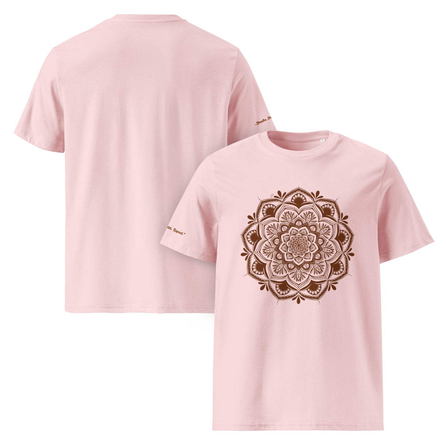 Unisex Bio T-Shirt "Breathe. Stretch. Repeat.“