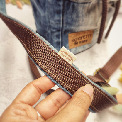 Upcycling Jeans Rucksack "Tortuga"