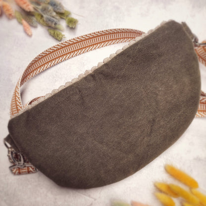 Upcycling Jeans Crossbag "Ethno"