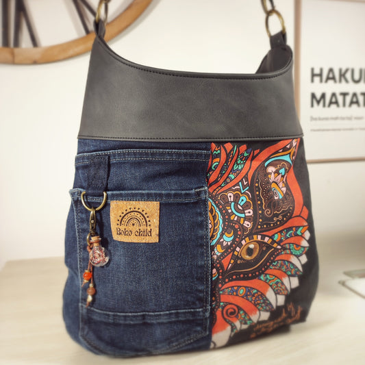 Upcycling Handtasche "Fox" - nachhaltig & Fair von AnyArtDesign