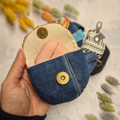 Cord (Klein) Upcycling "Little Bloom" - nachhaltig & Fair von AnyArtDesign