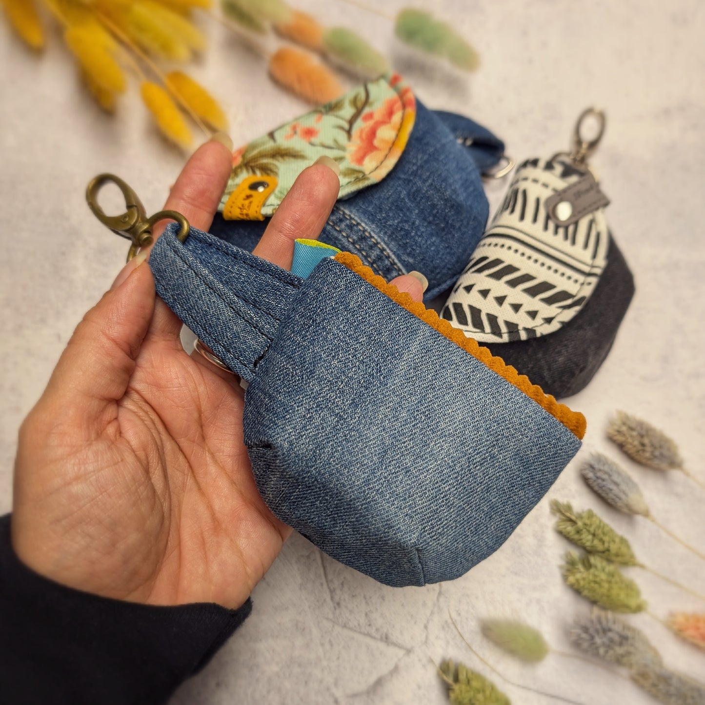 Cord (Klein) Upcycling "Little Bloom" - nachhaltig & Fair von AnyArtDesign