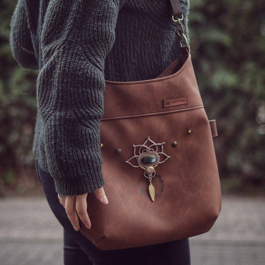 Makramee Tasche "Lotus"