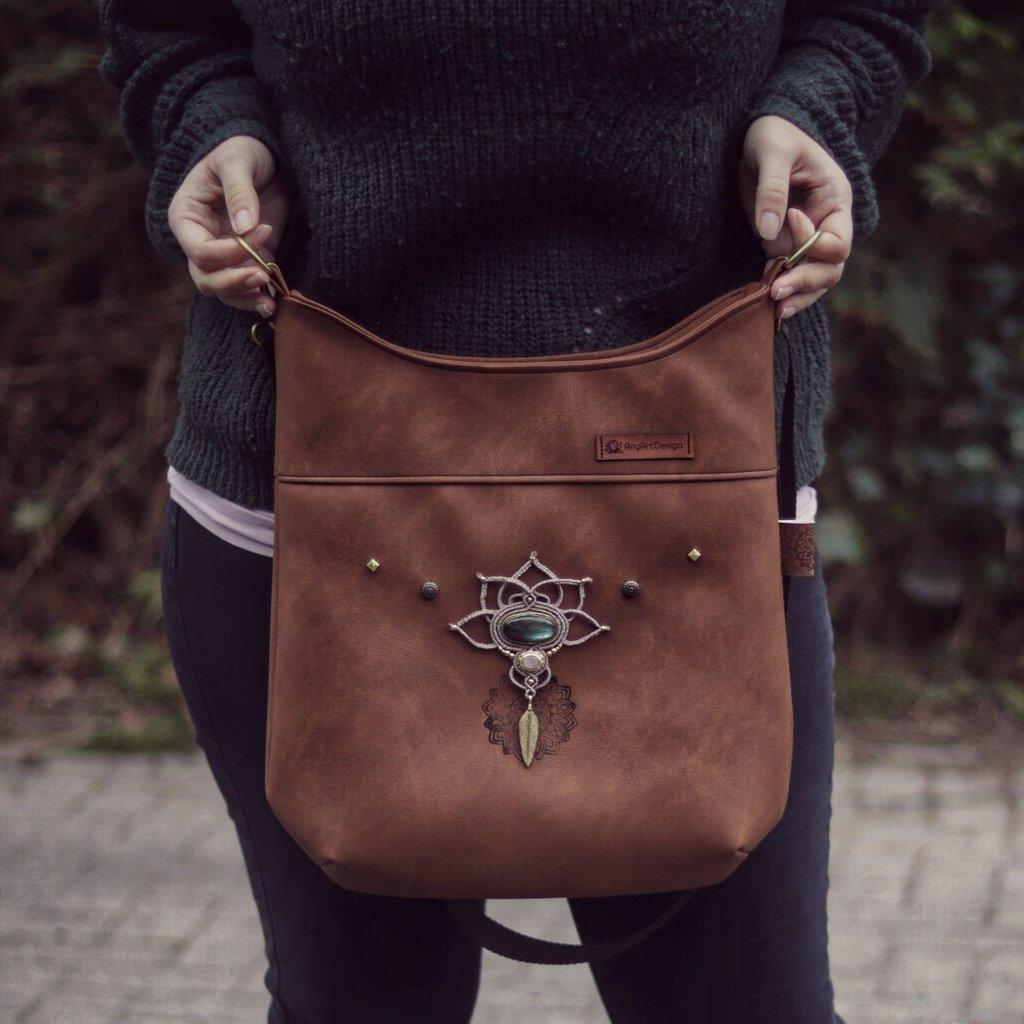 Makramee Tasche "Lotus"