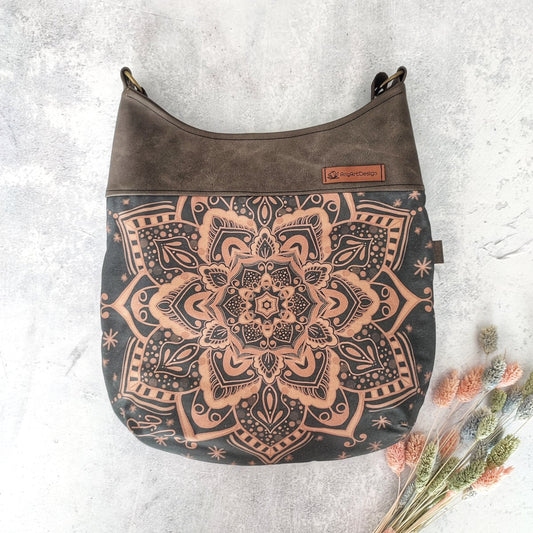 B-Ware Mandala Handtasche "Autumn Star" 1