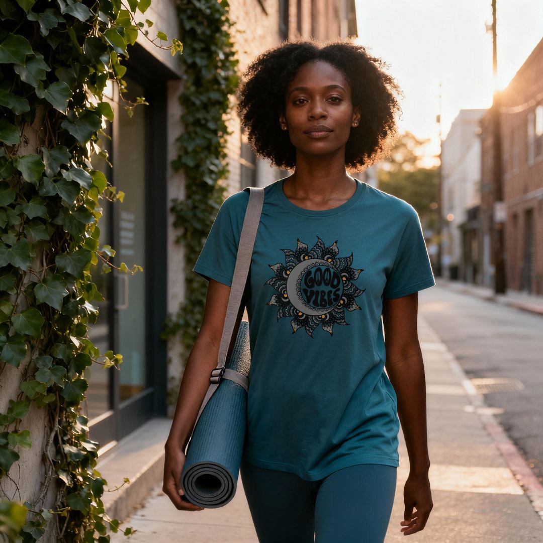 Unisex Bio T-Shirt "Good Vibes"