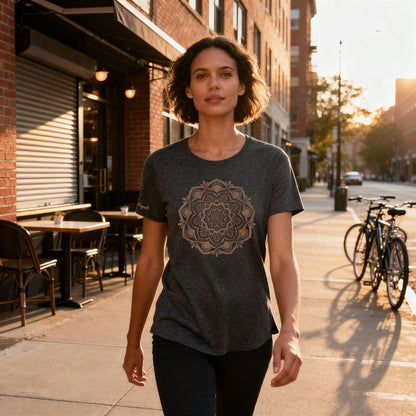 Unisex Bio T-Shirt "Breathe. Stretch. Repeat.“