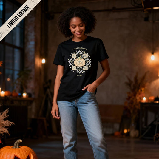Unisex Bio T-Shirt "Spooky Halloween 2025"