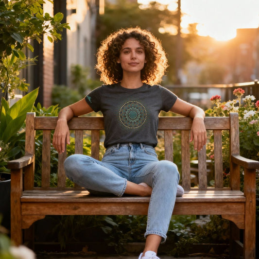 Unisex Bio T-Shirt "Just breathe."
