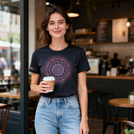 Unisex Bio T-Shirt "Just breathe."
