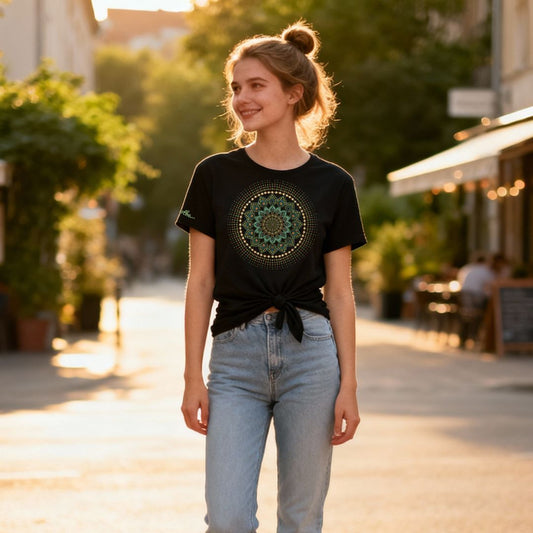 Unisex Bio T-Shirt "Just breathe."