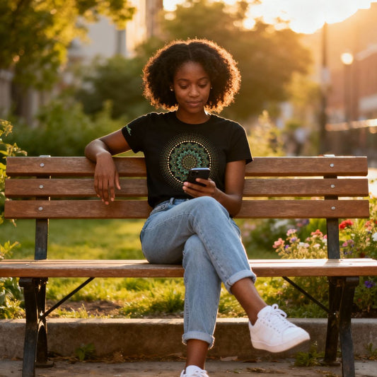 Unisex T-Shirt "Just breathe."