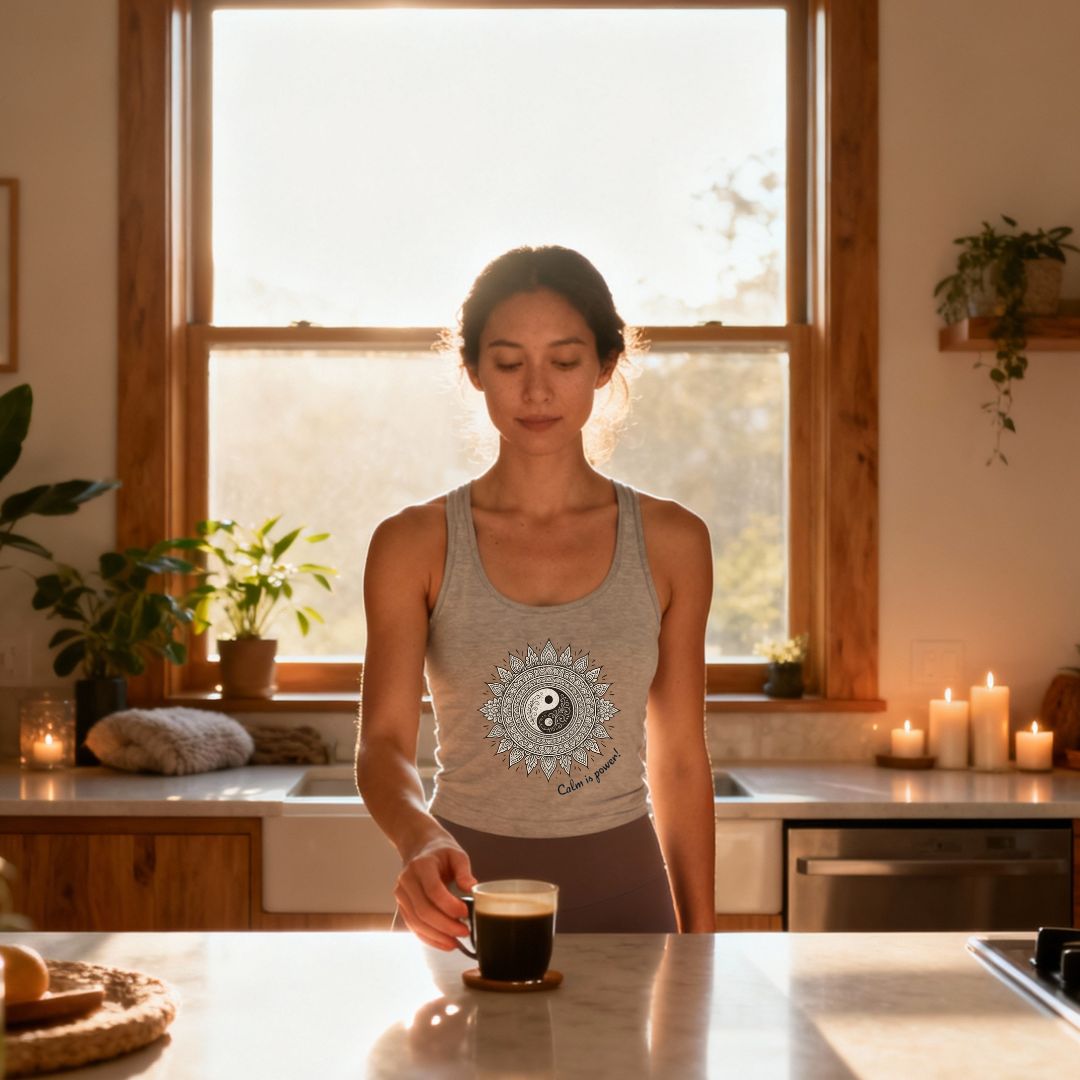 Mandala Tanktop "Calm is power!"