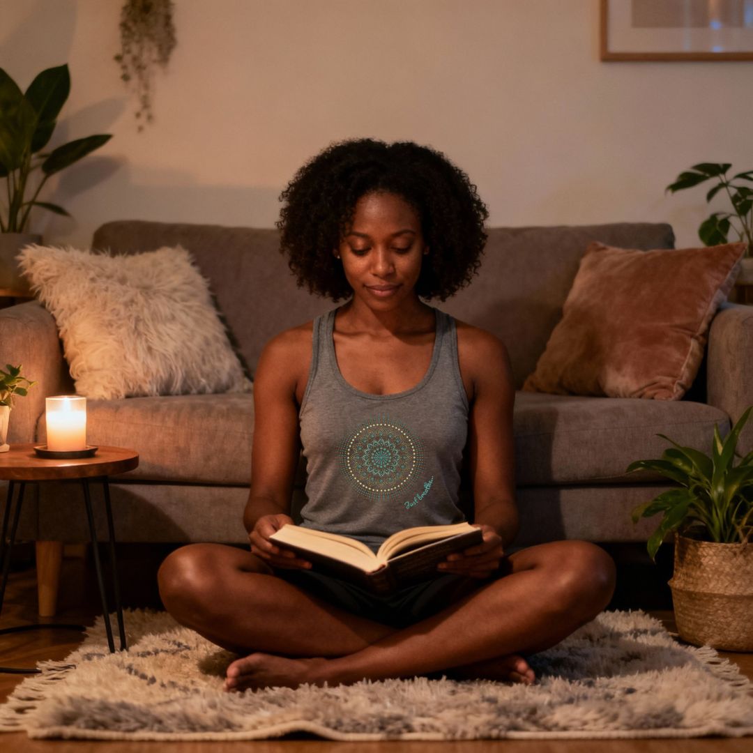 Mandala Tanktop "Just breathe"