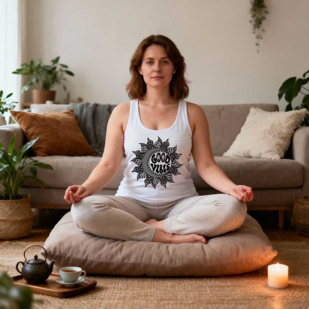 Mandala Tanktop "Good Vibes"