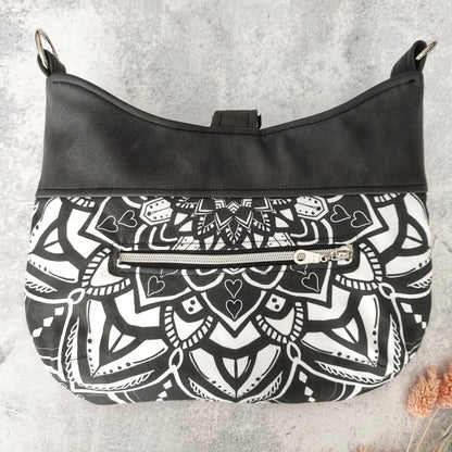 B-Ware Wendetasche "Black & White + Anthrazit" 1