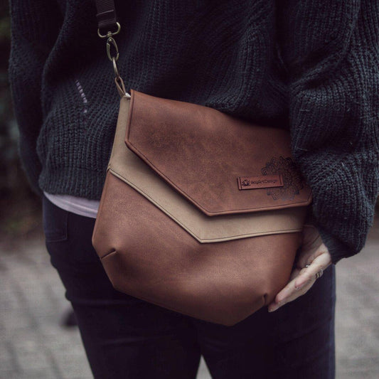 Simple Vara Handtasche "Lightbrown"