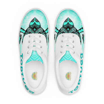 Mandala Lace-Up Sneaker "Tortuga"